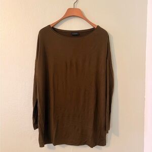 By Malene Birger Olive Long Sleeve Top